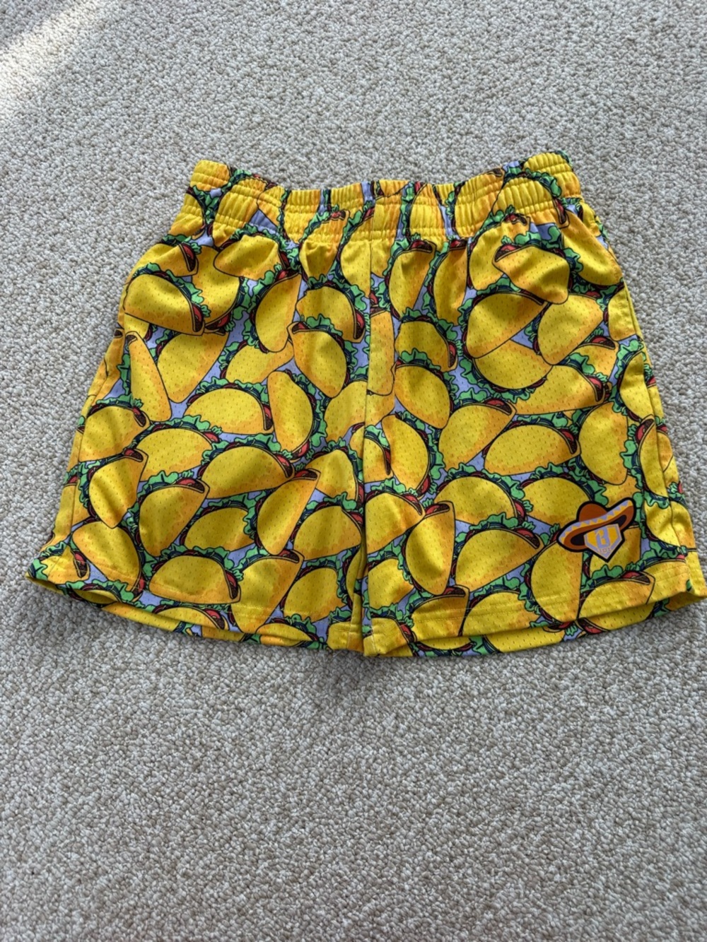 Baseball Lifestyle 101 taco shorts YL